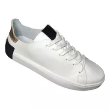 Tênis Feminino Casual Couro Arezzo Branco/platino A 12403