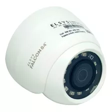 Câmera Dome Plástica Elsys Falcon 84 2mp 20m Bnc-pfhd 236 D Cor Branco