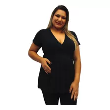 Roupas Gestante Bata Gravida Blusa Amamentação Doce Gestante