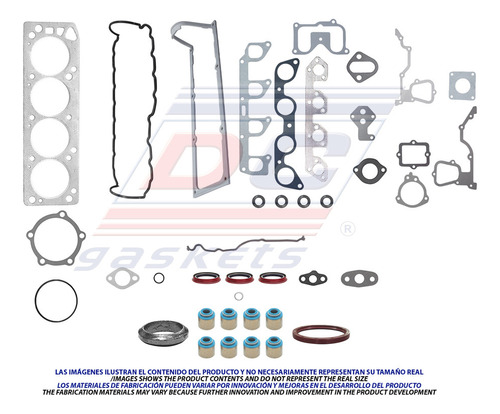 Juego De Juntas Ford Ranger Xl 2.5 4l Sohc 8v 4wd 1998-1998 Foto 2