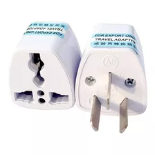 Adaptador Enchufe Viajero 3p Inglés Uk Europeo Subte A C0000