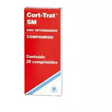 Cort-trat Sm 20 Comp. Alergia Inflamação Dor Kit C/ 03 Unid.