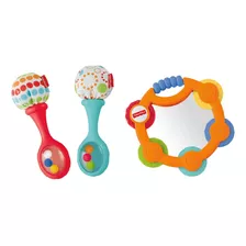 Fisher-price Juego De Regalo De Pandereta Y Maracas