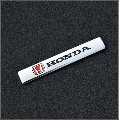 Emblema Exclusivo Marca Honda, Metlico Con Gravado  Foto 2