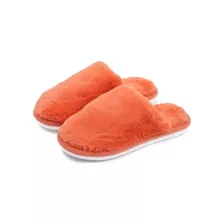 Pantuflas Pimenton Dama Mujer Invierno Ofiuco Naranja Suaves