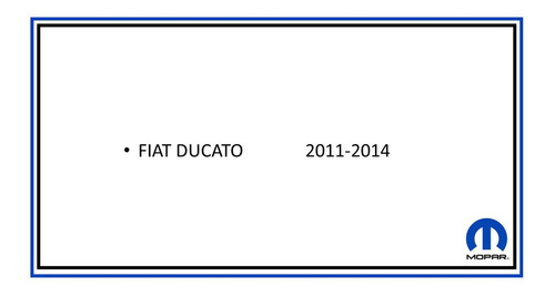 Chicotes Selectores Velocidades Fiat Ducato 2011-2014 Mopar Foto 2