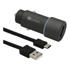 Cargador De Carro Carga Rapida 3.0a Cable Usb Tipo C /e