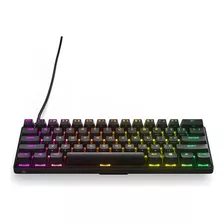 Teclado Usb Para Jugadores Steelseries Apex Pro Mini Rgb, Negro