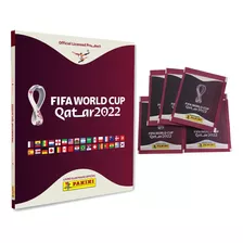 Album Copa Do Mundo 2022 Capa Dura + 50 Figurinhas - Oficial