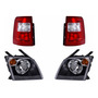 Kit 4 Faros + Calaveras Depo P/ Ford Ecosport 2006 A 2007