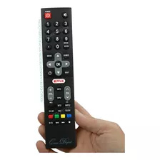 Control Remoto Smart Tv Para Philco Sansei Quantic Netflix