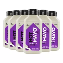 Kit C/ 6un Maionese Vegana Not Mayo Alho 350g