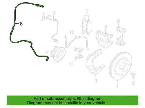 Sensor Balata Del. Bmw 228 328 428 435 M3 M4 2013-2016 Foto 5