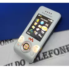 Celular Sony Ericsson W580 White Slaid Pequeno Antigo D Chip