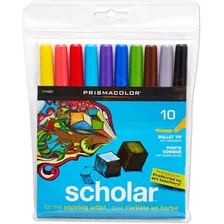 Prismacolor Scholar Punta Conica Paquete De 10