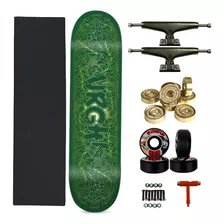 Skate Profissional Montado Shape Em Maple