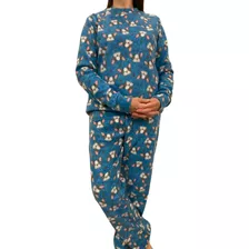 Pijama Soft Feminino Masculino Flanelado Adulto Quente