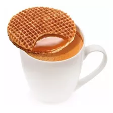 Stroopwafels Receita Holandêsa Com 20 Waffles Baunilha 560g