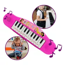 Teclado Pianinho Infantil Rosa Azul Menino Menina 22 Teclas