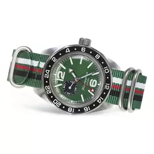 Reloj Komandirskie Gmt Green Forest