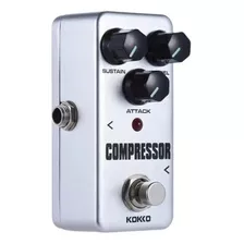 Pedal Compressor Sustein Guitarra Baixo Violão Aluminio