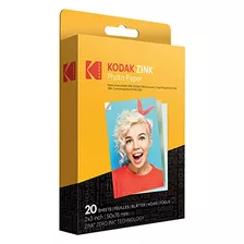 Papel Fotográfico Kodak 2x3 Premium Zink Compatible Con 20 H