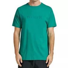 Camiseta Hurley Silk Oeo Solid Turquesa