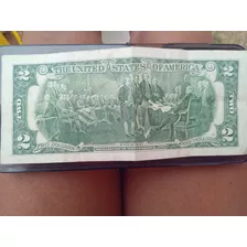 Vendo Billete De Dos Dolares Del Año1776