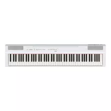 Piano Portatil Yamaha Digital 88 Teclas P125 Branco C/ Fonte 110v/220v