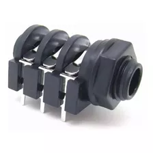 Conector De Amplificador Hembra Grande 6,2mm 6pin Estéreo 