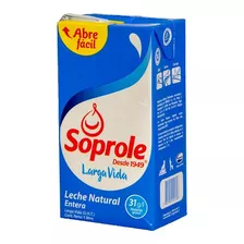 Leche Semidescremada Uht Soprole 1 Lt(12 Unidades) Super