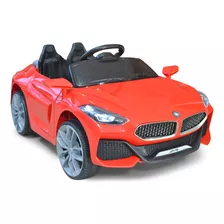 Automovil Carro Electrico Montable Bmw Z4 2 Asientos 2 Motor Color Rojo