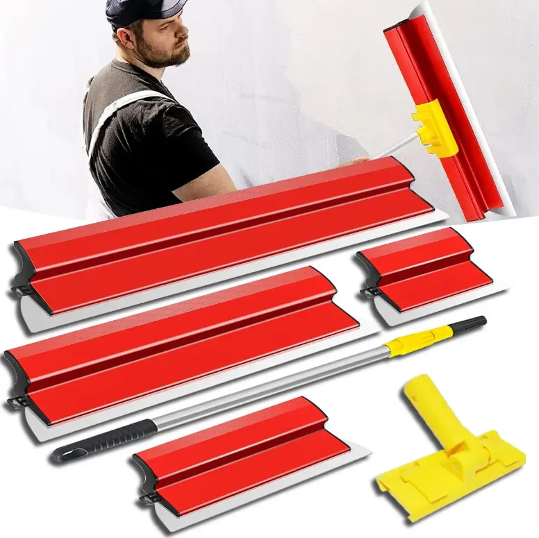 25/40/60/80 Cm Herramienta Espatula Para Yeso Con Manilla