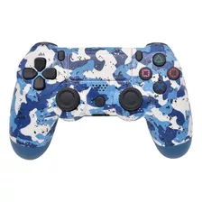 Joystick Inalámbrico Doble Motor Compatible Ps4 Camuflado Ax