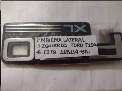 Emblema Lateral Izquierdo Ford F150 Xl #f2tb-16114-ba Usado  Foto 10