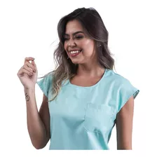  Scrub Comfy Pijama Cirúrgico Feminino - Verde Água