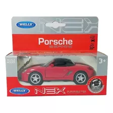 Welly Nex Diecast Porsche Boxster S Escala 1:36-1:39