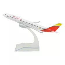 Tm 1:400 16cm Airbus A330 Iberia Airlines Modelo De Avi...