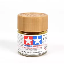 Tinta Acrílica Mini X-12 Folha De Ouro 10ml Tamiya 81512