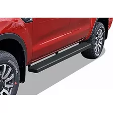 Estribo - Aps Iboard Running Boards 5 Inches Matte Black Com