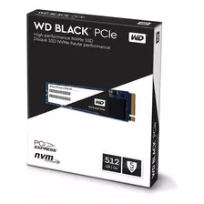 Wd Black, 512 Gb Western Digital Nvme Hasta 2050 Mbps