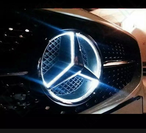 Emblema Mercedes Benz   Luminoso Parilla Compatible Foto 6