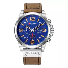 Reloj Curren De Cuarzo For Hombre Con Brazalete De Acero