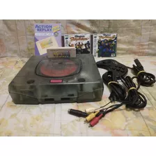 Sega Saturn Skeleton Completo +controle+cabo Av Original.