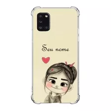 Capa Capinha Personalizada Menina Vanellope C/ Seu Nome 