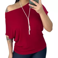 Blusa Feminina Ampla Manga Curta Meia Estação Vest Legging