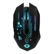 Mouse Gamer Inalámbrico Vortred Con Rgb V-930464 Color Negro