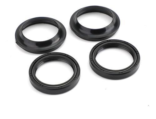 4 Tenedor Sello Kit De Retenes 43mm Para Suzuki Honda Foto 3