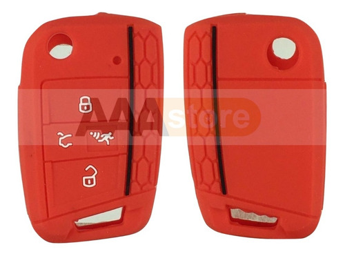 Funda Silicon Protector Llave Volkswagen Golf Mk7 Jetta Seat Foto 8