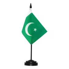 Bandera De Escritorio Anley 30 Cm De Altura - Pakistán